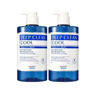 해피바스 딥클린 타우린 쿨링케어 바디워시 900g, 2개