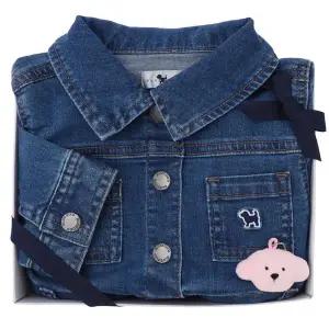 갤러리아 (25FW/예쁜아기옷/백일/돌/생일/원피스)블루독데님원피스45A1440101