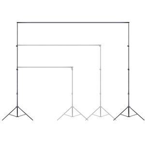 크로마키스크린 행잉 삼각스탠드 배경천설치 가로봉 세트