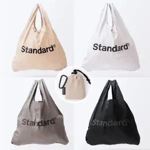 스탠다드 프로덕트 에코백 휴대용 접이식 가벼운 장바구니