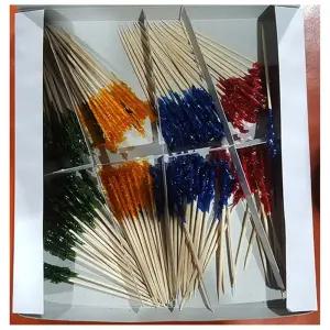 꽃요지/음식점/식당/업소용/이쑤시게/이쑤시개/과일/안주/요지/산적/꼬치/양면/일회용/식후/요리/꽂이