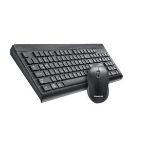 (블랙) 삼성 SRP-9400B 무선 키보드 마우스 세트 블랙 /키보드세트/컴퓨터용/노트북용/PC용/피씨용/사무실