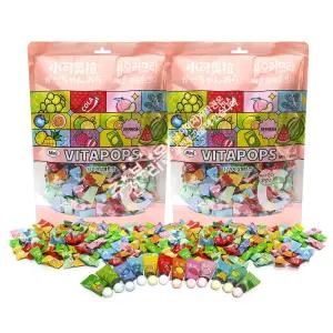 한국 공식수입정품 샤오커오라 비타팝스캔디(500g/대) x 2봉 사탕 후식용 민트캔디 목캔디 호올