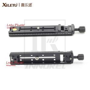 XILETU NNR-200 다기능 긴 클램핑 플레이트 노달 슬라이드 삼각대 레일 퀵 릴리스 사진 액세서리 200mm