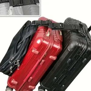 캐리어 연결고리 2개 여행가방 커플링 벨트 고정 스트랩 튼튼한 버클 조절형