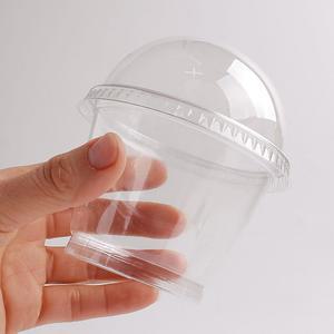 일회용용기 컵과일 과일 9온즈 컵과일용기 컵 디저트 파티 일회용 용기 투명컵 포장용기 컵과일도시락