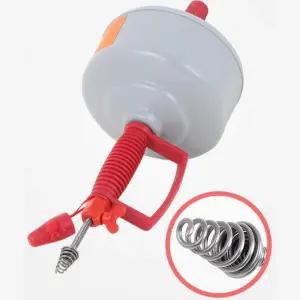 하수구막힘 배관 변기 스프링청소기 5M 돌돌이 이물질제거 뚫어펑