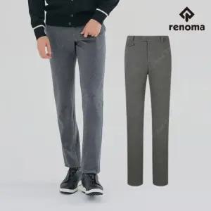 레노마골프 남성 골프 가을 헤링본 울혼방 스판 바지 M-3505