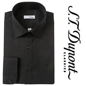 [갤러리아] [듀퐁] 25년F/W신상품(일반핏) 스트레치 블랙셔츠 ,SE5FM12LS905SBK A