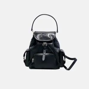 (미우미우) 레더 투웨이 토트 백팩(5BZ043)