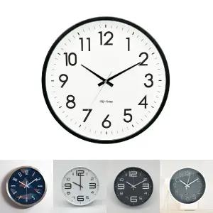 무소음 벽시계 PS380 저소음 인테리어/고급시계/사무실시계/건전지벽시계/가정용벽시계/교실벽시계