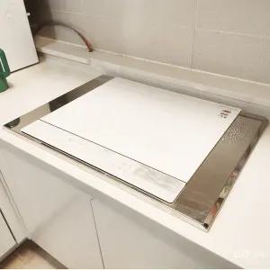 인덕션 와이드 프레임 설치용 스텐받침대 케이스