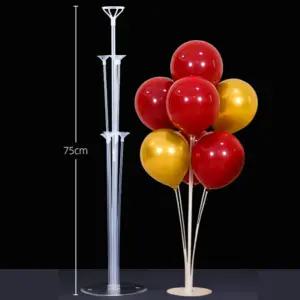 풍선 다발 스탠드 3개/풍선막대 돌잔치 어린이집 유치원 파티 풍선대 이벤트