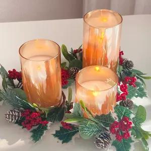 크리스마스캔들 조명 데코 장식 테이블용품 파티용품 LED