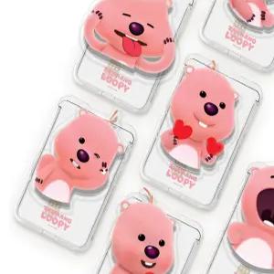 맥세이프 핑거그립 톡거치대 스마트톡 마그네틱 잔망루피 스마트톡 카드 지갑 tw