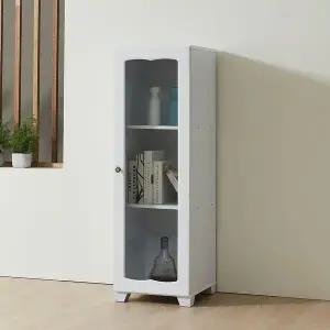 [우아미]모나 유리 장식장 400