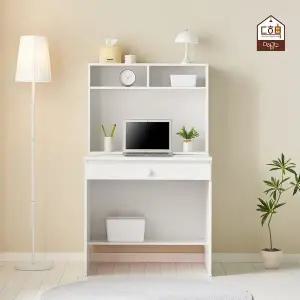 [다하미가구]베넷 1인용 초등학생 어린이 공부책상 컴퓨터 책상책장세트 800 1200