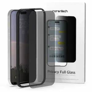 로랜텍 사생활 보호 강화유리 프라이버시 액정보호필름 아이폰17   2매입