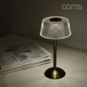 크리스탈 테이블 LED 램프 무선 인테리어