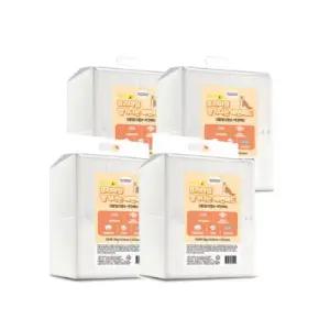CNL 강아지 배변패드 디럭스 고흡수 레몬향 18g 100매 x 4팩 총400매 향기좋은