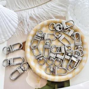 [1개]33mm 실버 고품질 D고리 9-514-4 키링만들기 악세사리재료