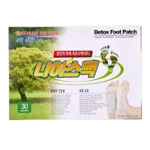 국내산 목초수액시트 발바닥파스 힐링 발패치 나이스팩 30포
