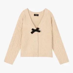 [롯데백화점]셀덴 케이블 리본 가디건 EDCK24W05