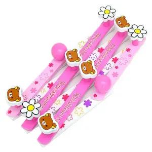 리락쿠마 자바라 원목행거 핑크 X특가행사X/벽걸이/옷걸이/고급/바지/원목/가방/모자/걸이/미니/행거/나무