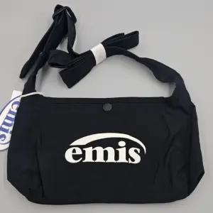 EMIS 이미스가방 나일론 미니 크로스 바디 백 블랙