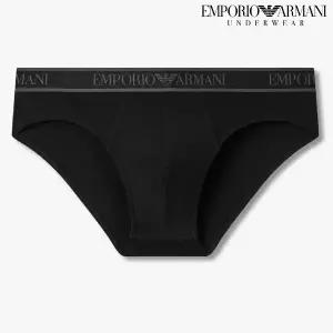 [롯데백화점]엠포리오아르마니 코어 로고밴드 삼각 브리프 (0815311312)