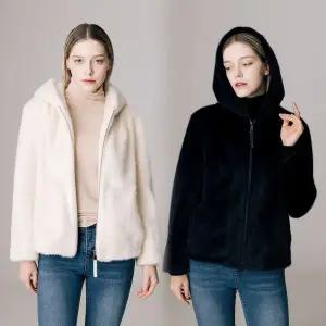 라벨르by신영모피 에코퍼 후드 자켓 731056