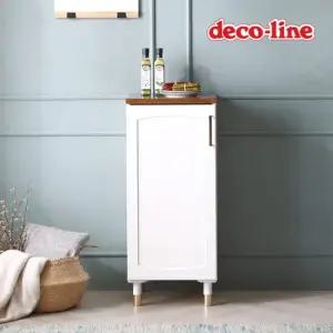 데코라인 코넬 르네 400 골드 틈새 수납장 DGJ036C (착불)