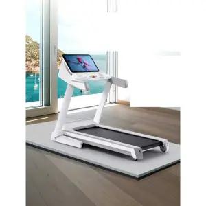 체육관바닥매트 러닝머신 사이틀 미끄럼 방지 매트 그레이 - 160x70x5.5cm