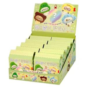 10개 조선문방구 푸드냥이 랜덤뽑기 인형키링 1박스