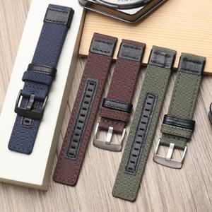 시계 밴드 18mm 20mm 손목 나일론 캔버스 스트랩 범용 액세서리 UTHAI Z46