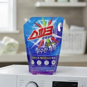 스파크 일반드럼 겸용 액체세제 리필 2.6L x 4개(1BOX)