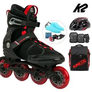 [케이투스케이트]성인 인라인스케이트 K2 핏 84 프로 성인용 인라인+가방+보호대+헬멧 신발항균건조기 ...