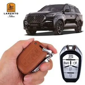 자동차키케이스 라렌토 올뉴렉스턴 차 키케이스 자동차 키커버 키홀더