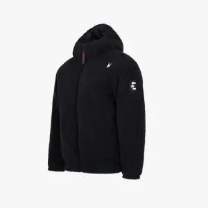 [롯데백화점]스파이더 공용 유로스포츠 플리스 패딩 후드 집업 자켓 SPIWCNJK222UBLK