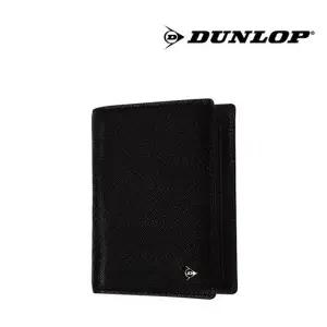 (던롭) 남성용 소가죽 중지갑 DL-WF106 (BK)-W9D0A90