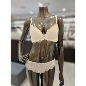 갤러리아 레몬크림 레이스 노와이어,팬티세트(70A~85D)WBWBR5N48T,WBWPT5N48T