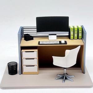 미니어처 책상 테이블 회사 의자 인형 소품 사물함