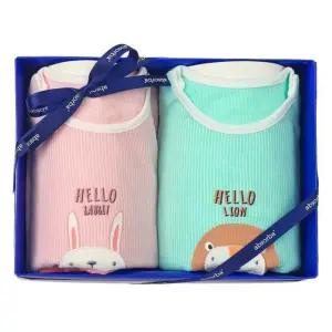 [갤러리아] (압소바쌍둥이유아내의세트)호루7부내의민트+핑크세트(A1A-103D1SET)