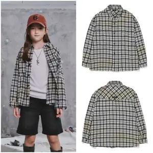 [갤러리아] [블루테일] AZH1BL01BK 다잉 체크셔츠