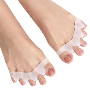 실리콘 발가락 고무 밴드 케어/벌리개/끼우개/교정기/골무/보호/고정/펼치기/사이/벌리기/의료기/분리기