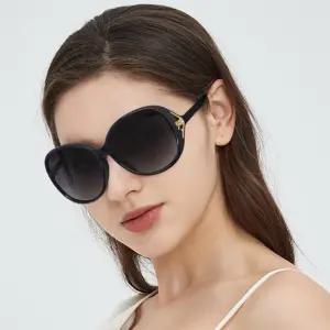 편광 여성 오버사이즈 선글라스 자외선차단 디벨로