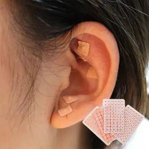 귀 지압 패치 600개 1세트 얼굴 혈자리 마사지 두통 소화 판촉