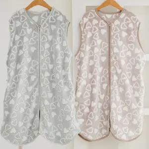 꾸미 국내산 주니어 성인 퍼 수면조끼 실내복 캠핑용보온복