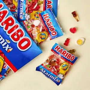 하리보 스타믹스 미니 250g 곰젤리/곰돌이/젤리/사탕/대용량/까먹는/업소용/구미/아이/간식/제리/후식/과일