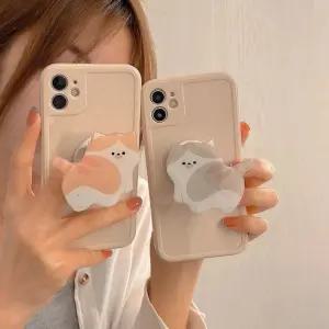 고양이 스마트톡 아크릴 핑거톡 그립 홀더